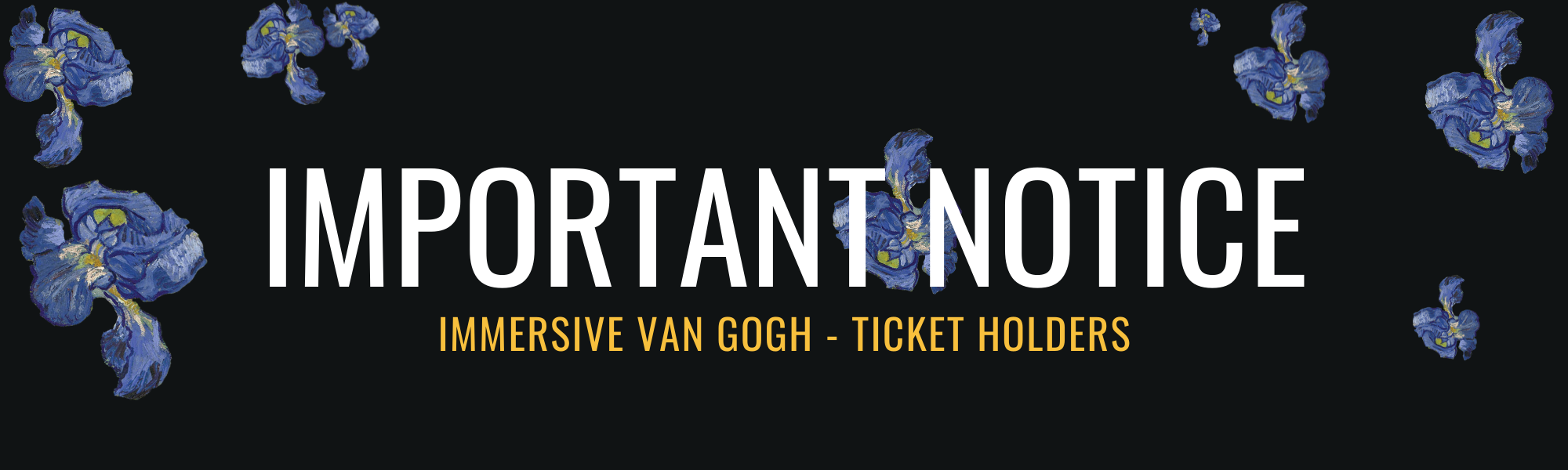 Notice Immersive Van Gogh Minneapolis